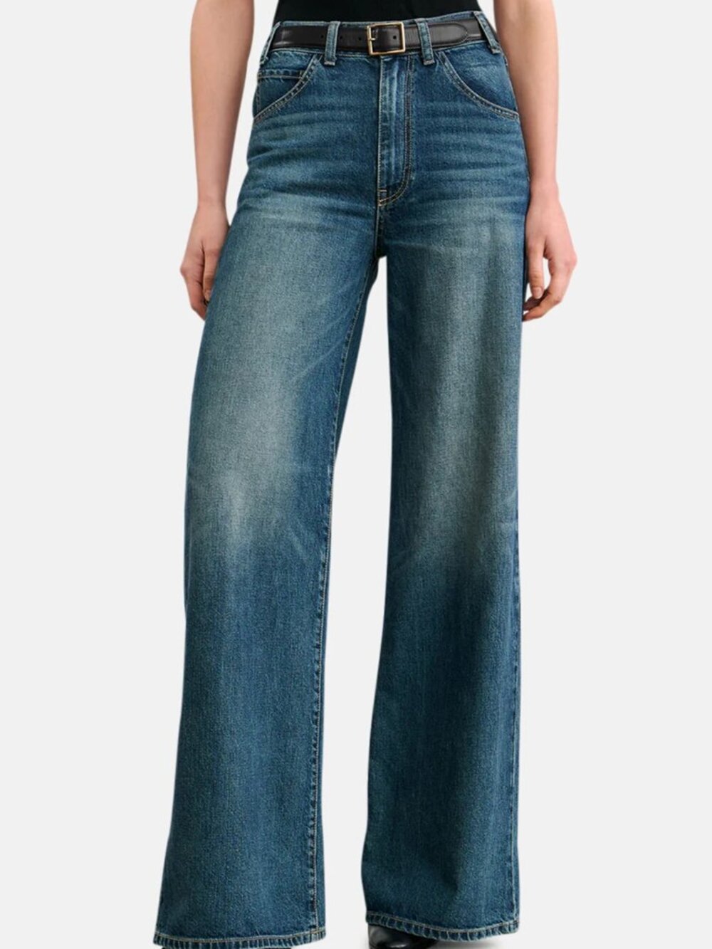 Nili Lotan Salome Wide Leg Jean size 26